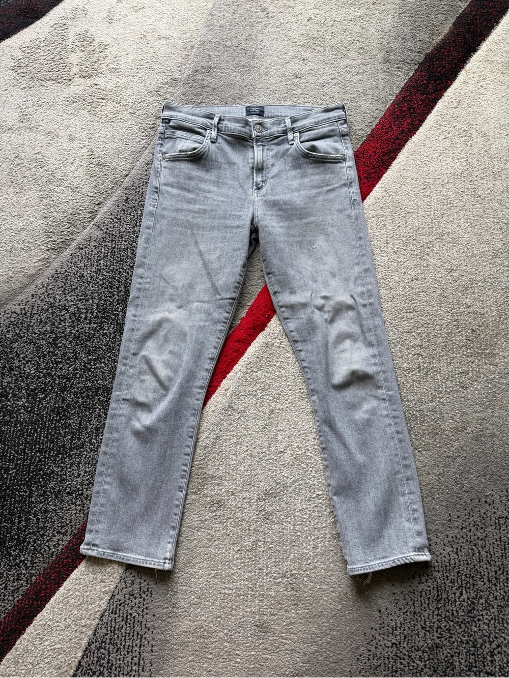 Citizens Of Humanity Elsa Mid Rise Slim Fit Crop Jeans